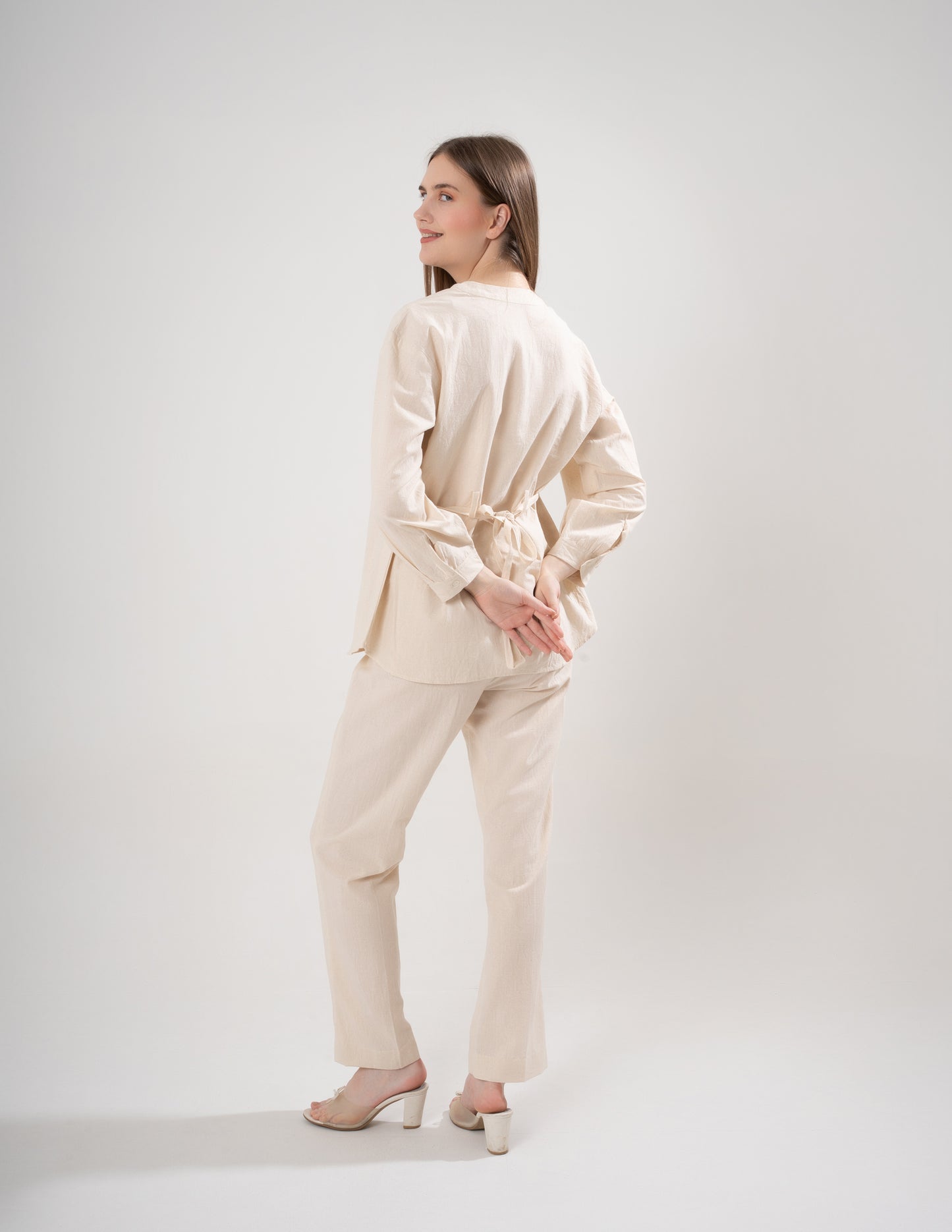 Ivory Wildflower Pant