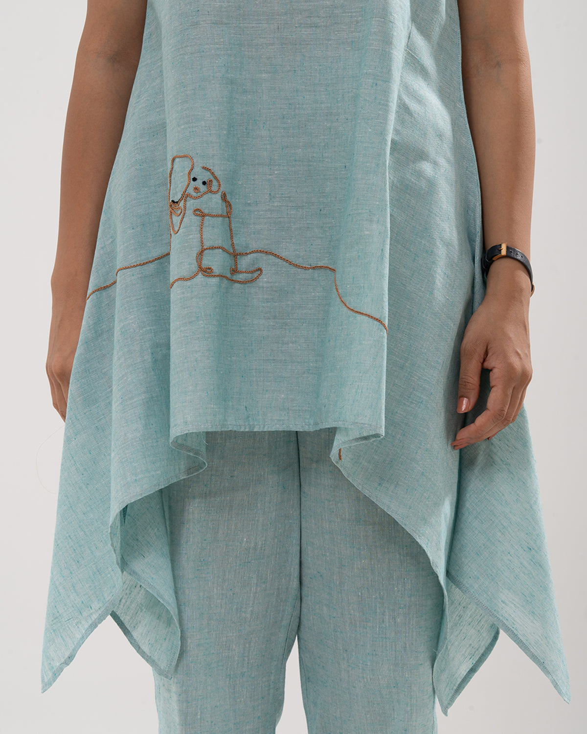 Powder Blue Elegance Co-ord Set