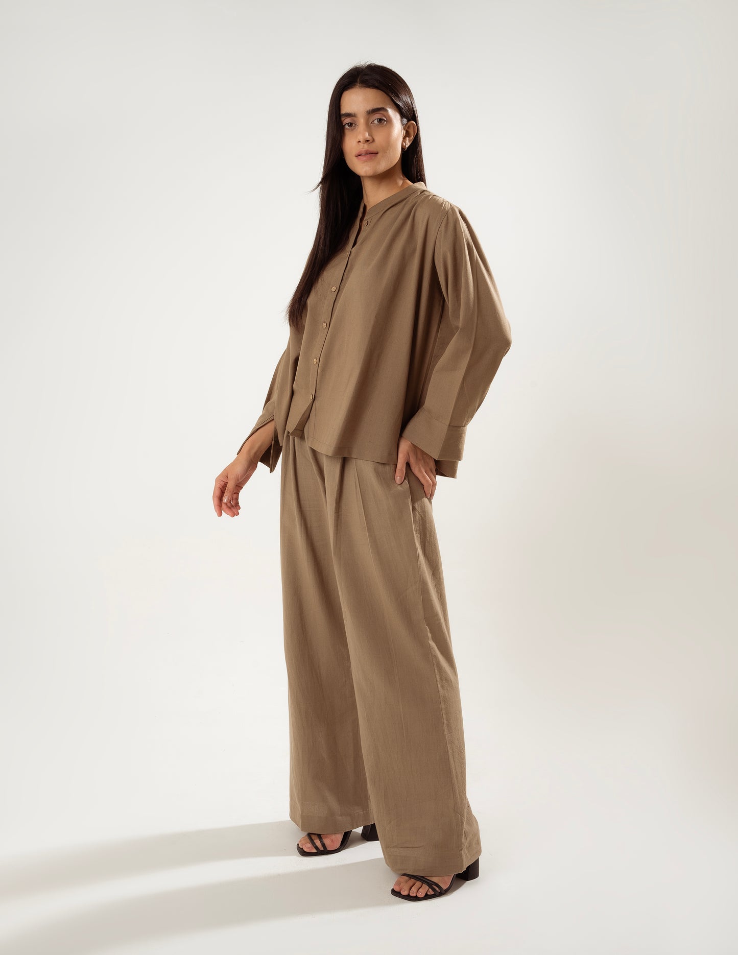 EARTHLINE LINEN CO-ORD SET