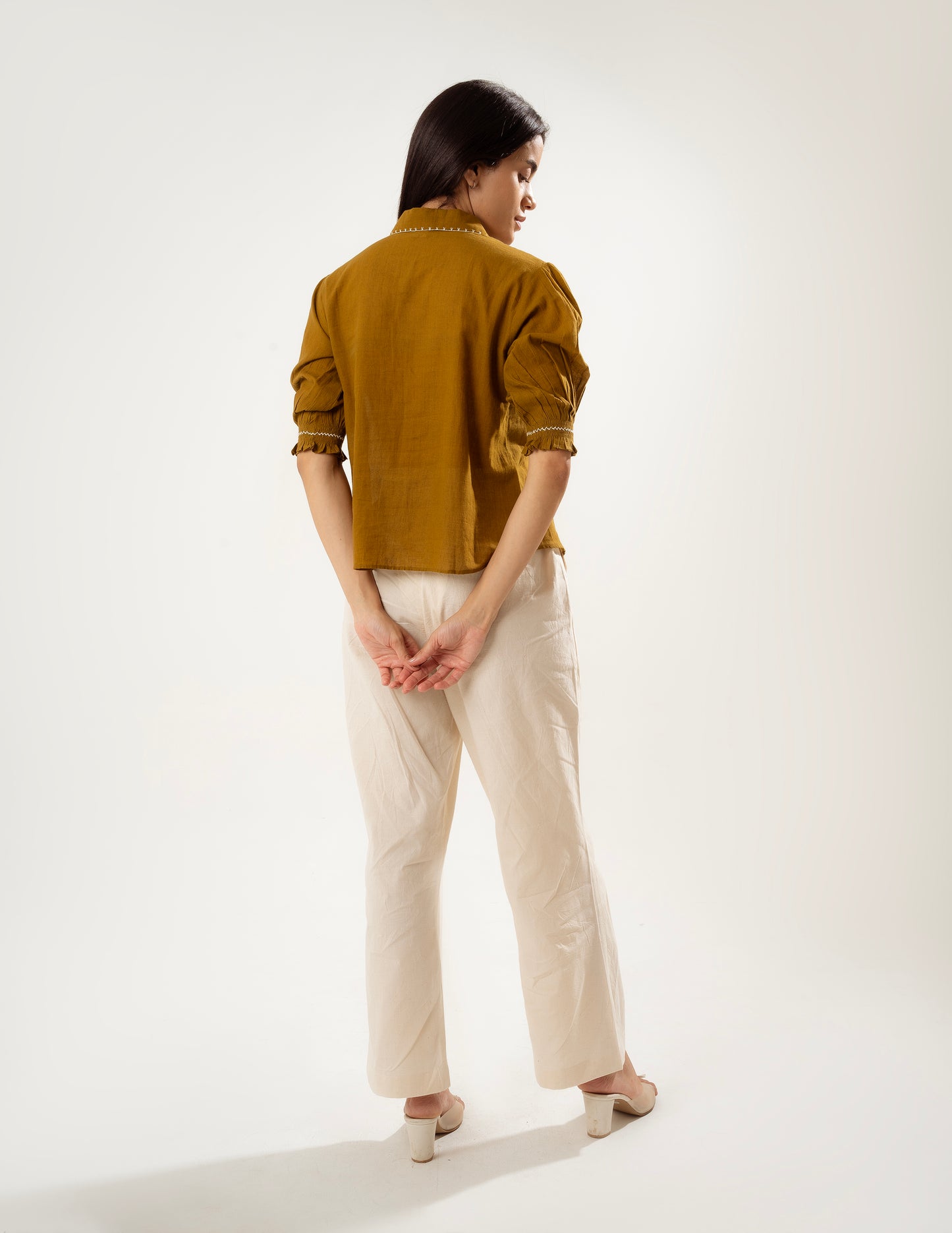 AMBER LUXE LINEN SHIRT