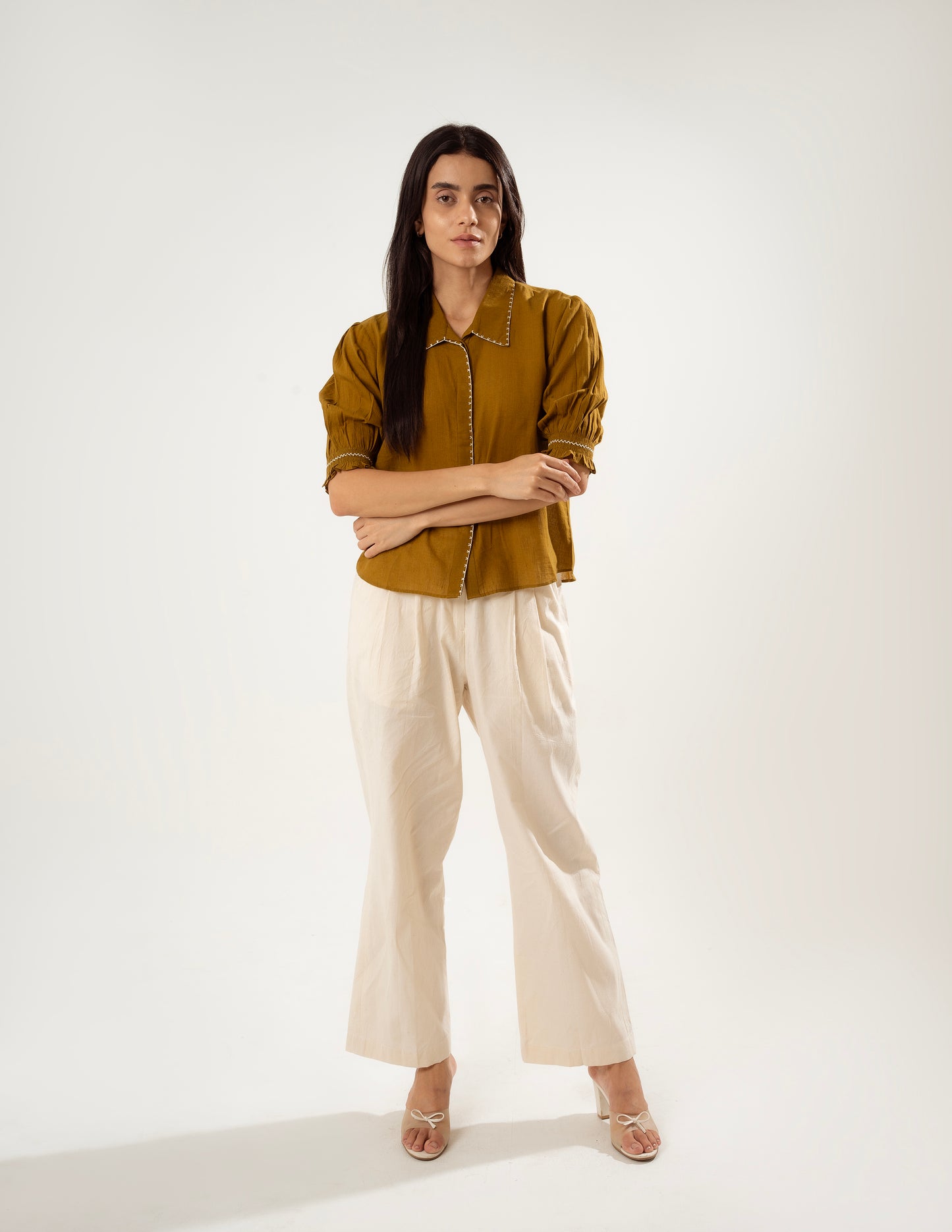 AMBER LUXE LINEN SHIRT