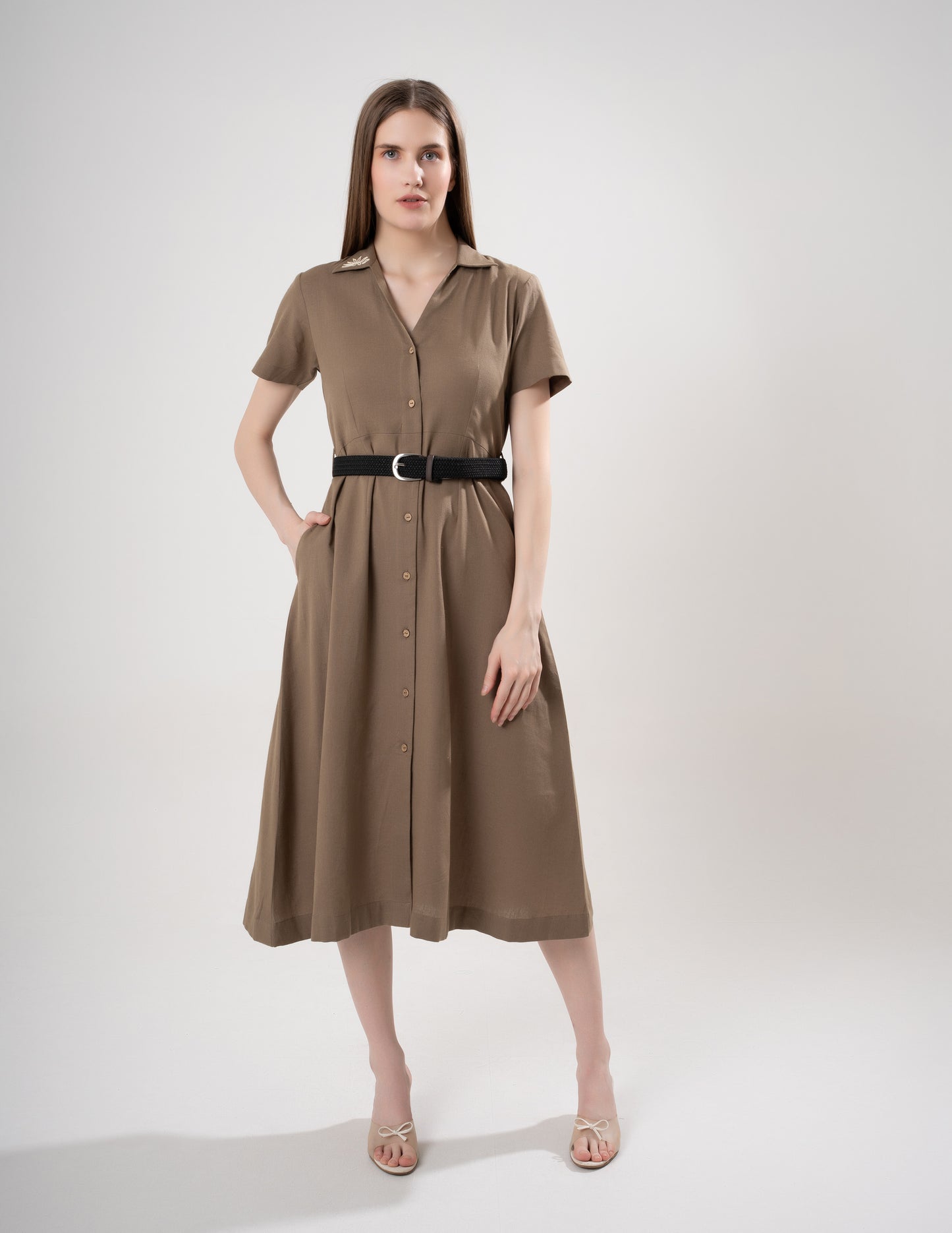 Muse Linen Long Dress