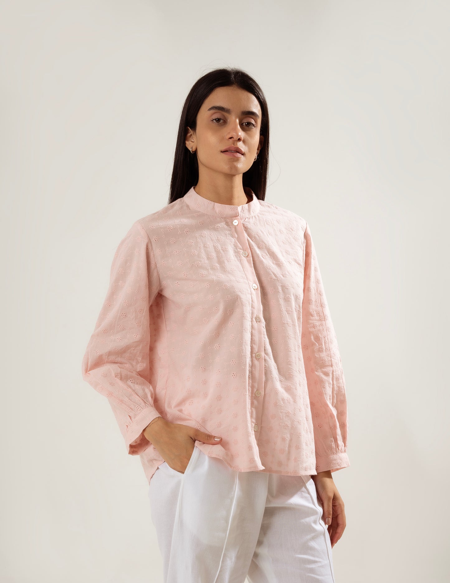 BLUSH STRIDE SHIRT
