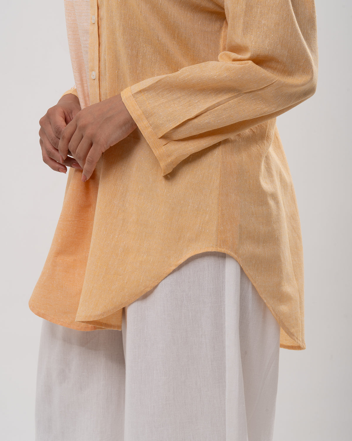Sunset Patchwork Button Shirt