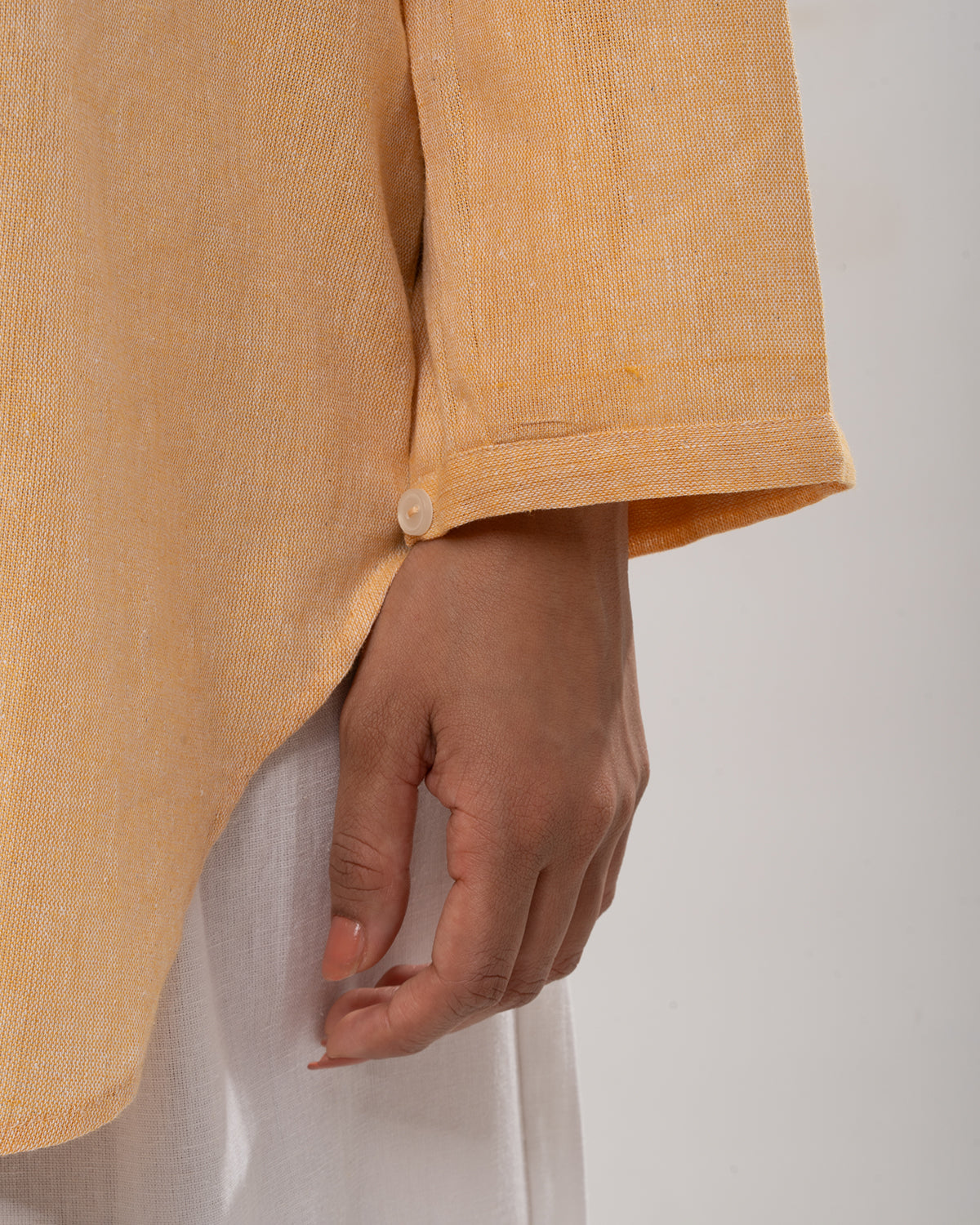 Sunset Patchwork Button Shirt