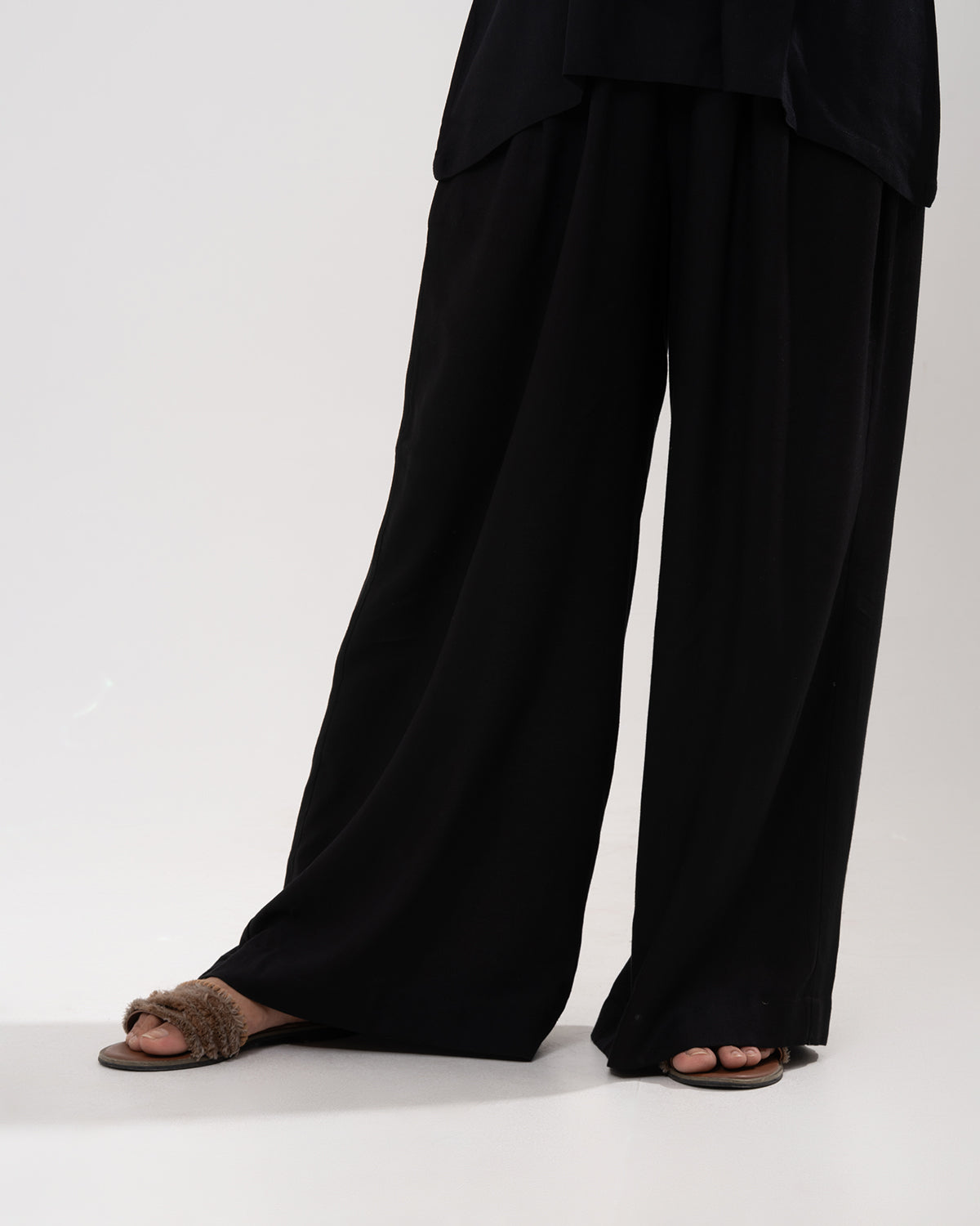 Black Colorblock Tunic Shirt