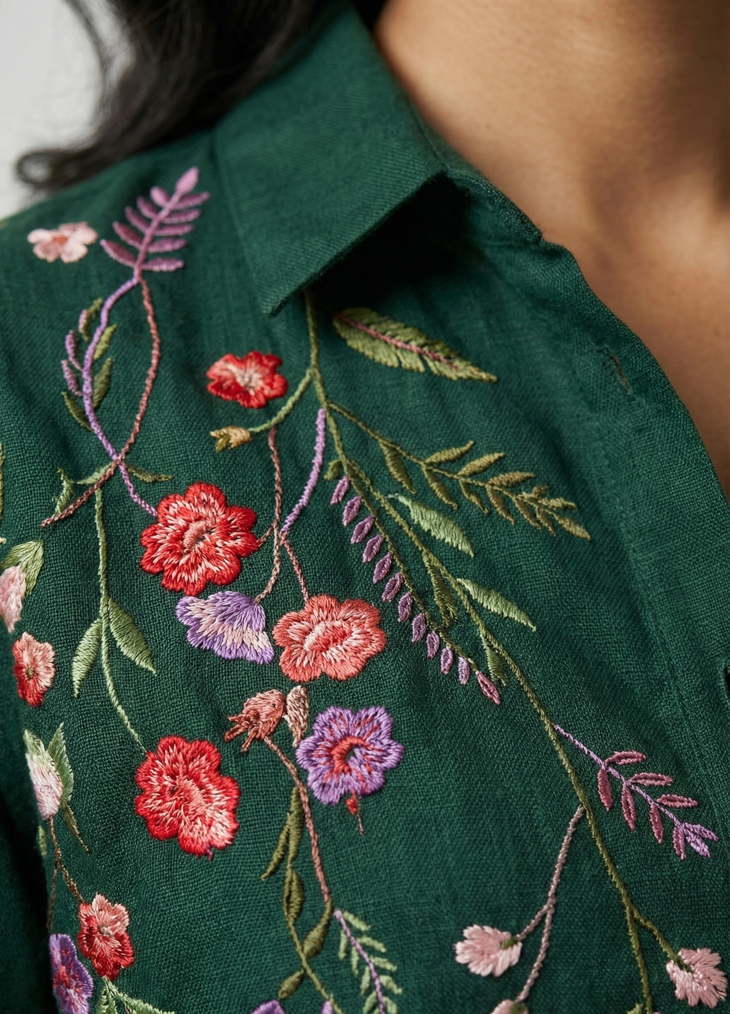 Mystic Green Bloom Shirt