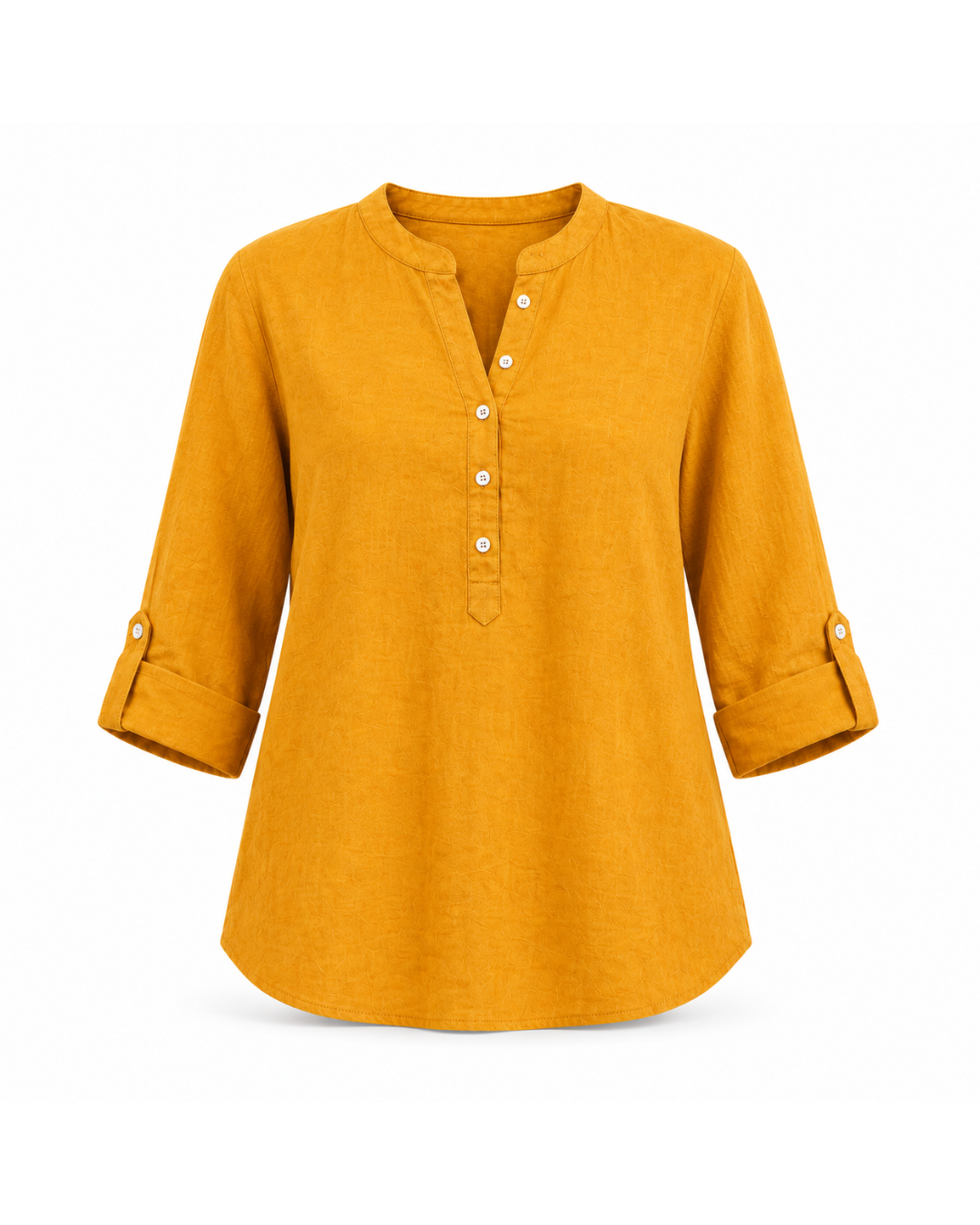 YELLOW PURE COTTON TUNIC
