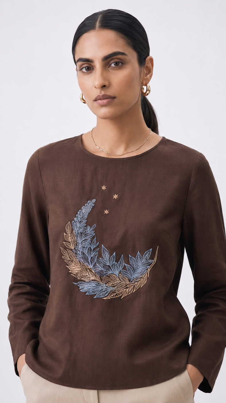 Celestial Leaf Top