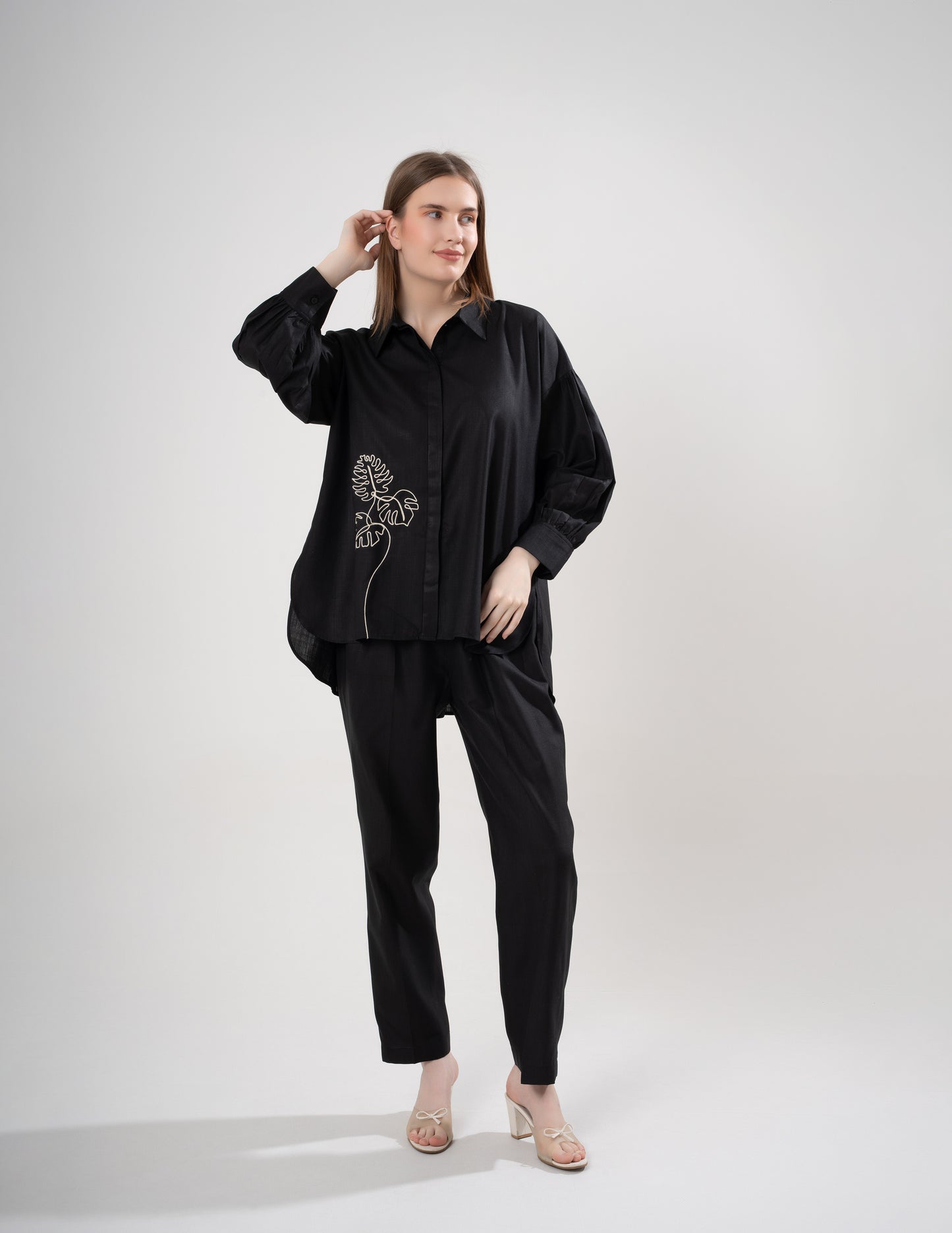 Black Leaf Shirt