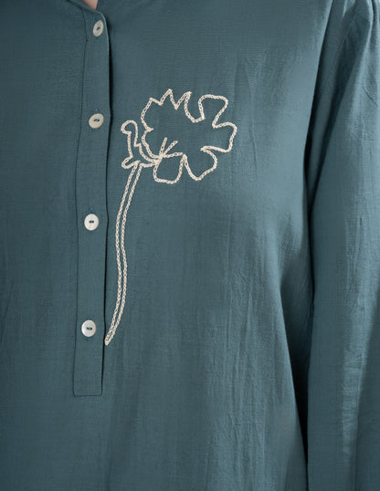Sky Leaf Pant