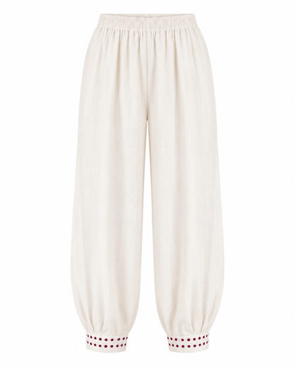 RUST KURTA & BALLOON PANT SET