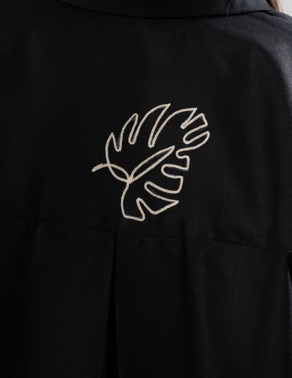 Black Leaf Shirt