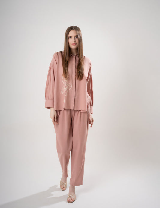 Peach Leaf Co-ord