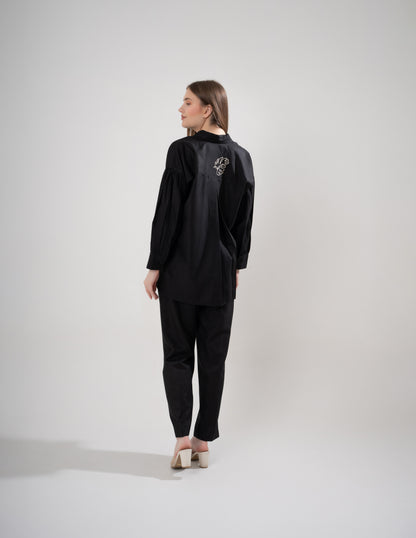 Black Leaf Shirt