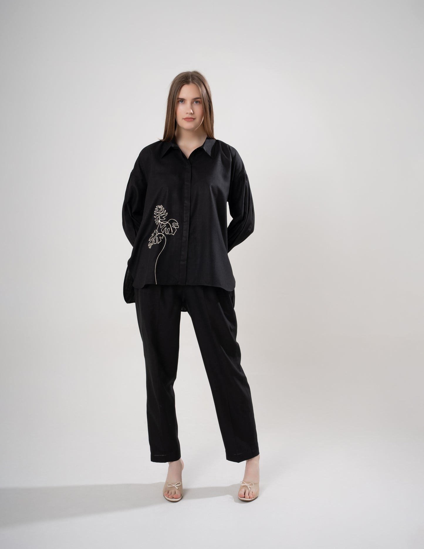 Black Leaf Shirt