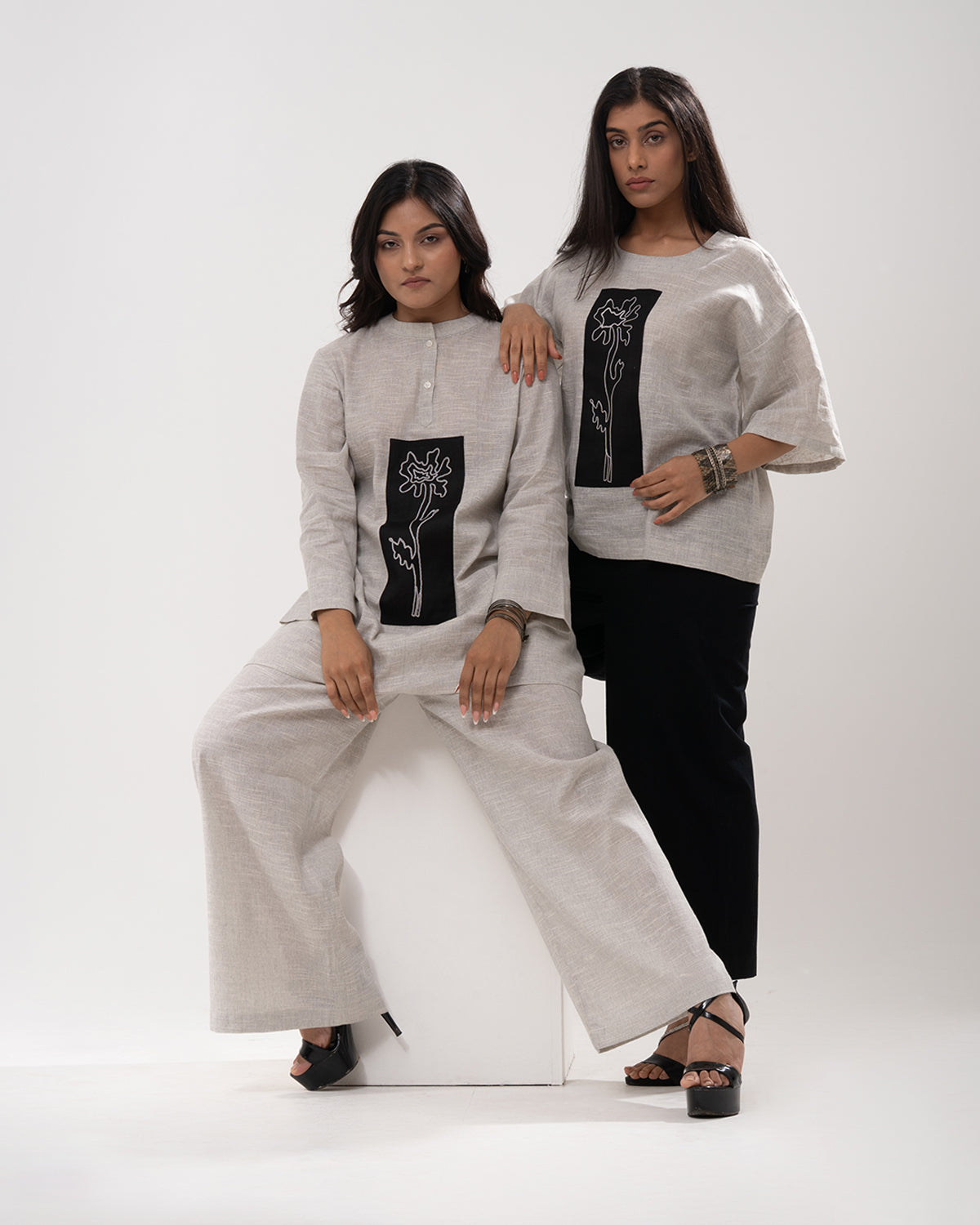 Kantha Canvas Co-ord