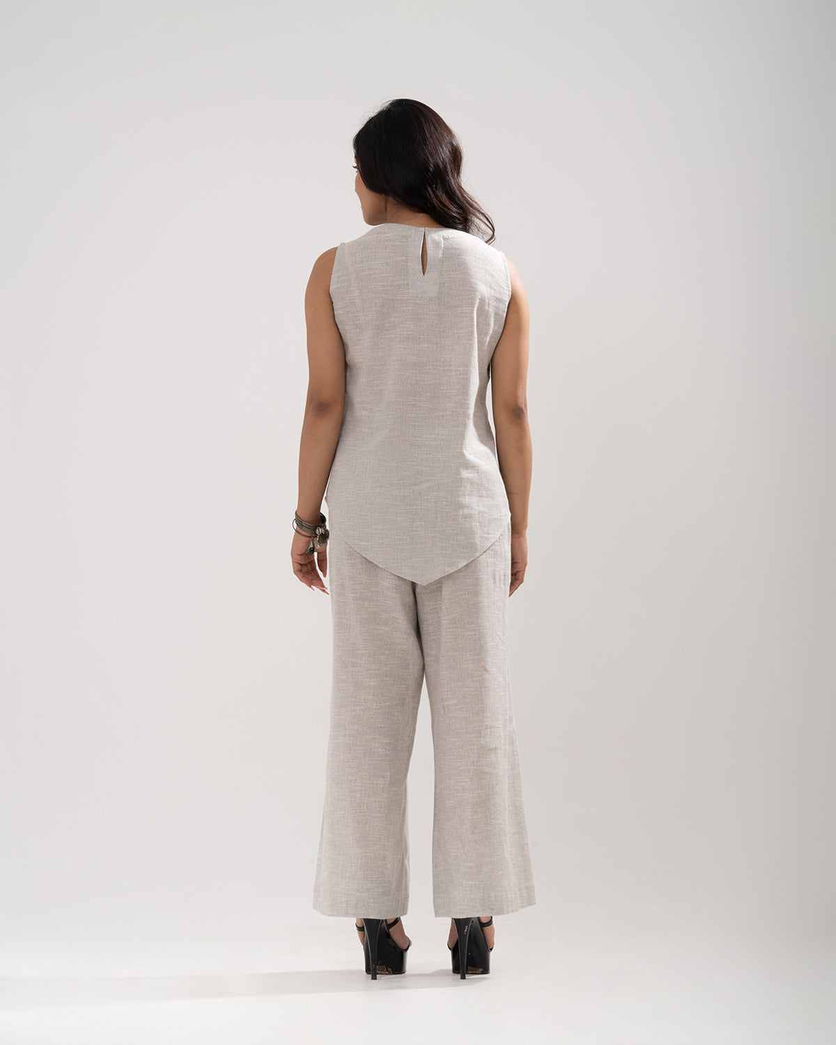 Natural Bloom Off-White Co-ord Set
