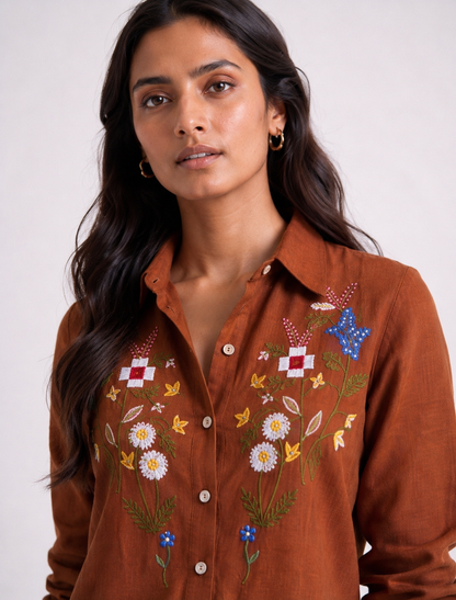 Copper Petal Co-ord