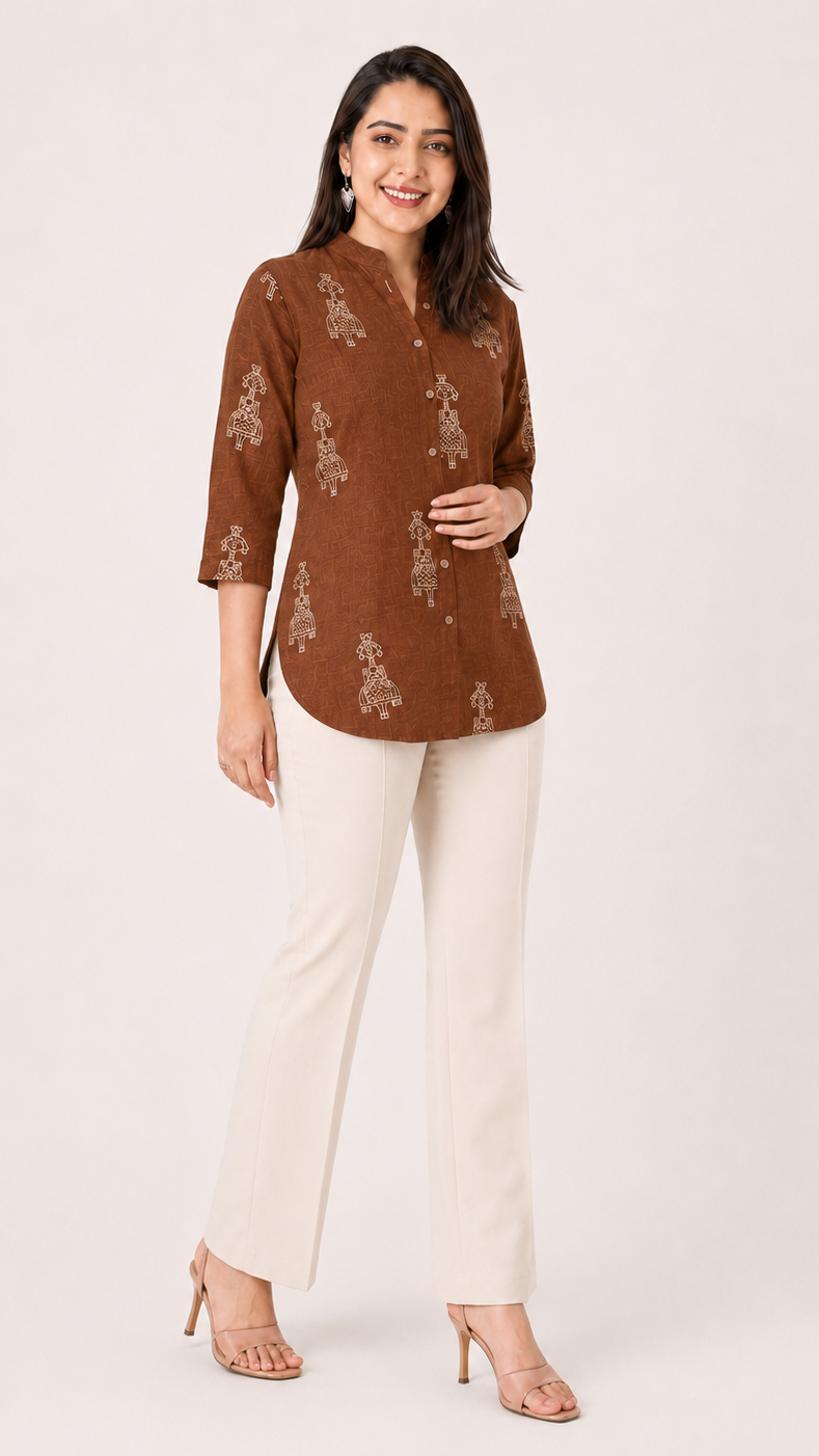 Tila Pure Cotton Kurti