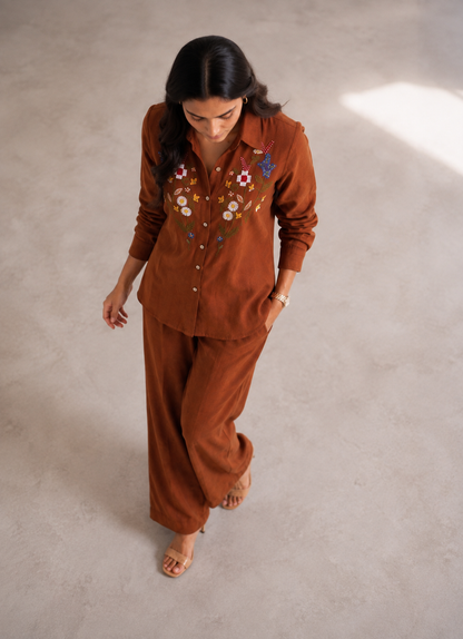 Copper Petal Co-ord