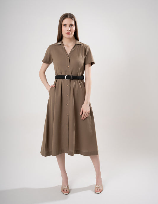 Muse Linen Long Dress