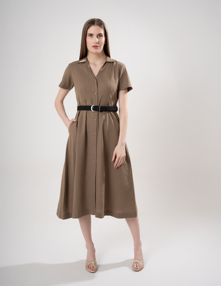 Muse Linen Long Dress