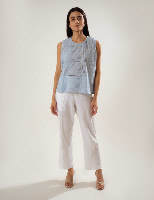 AZURE ACCENT CO-ORD SET