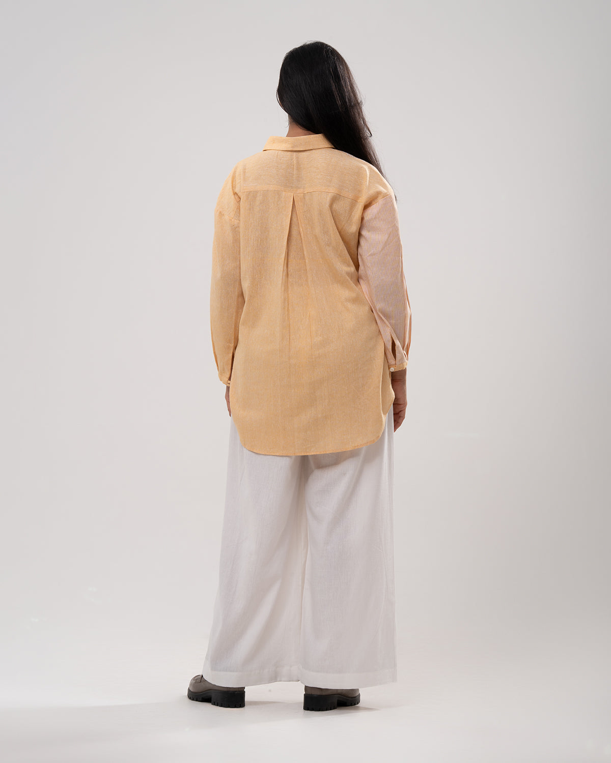 Sunset Patchwork Button Shirt