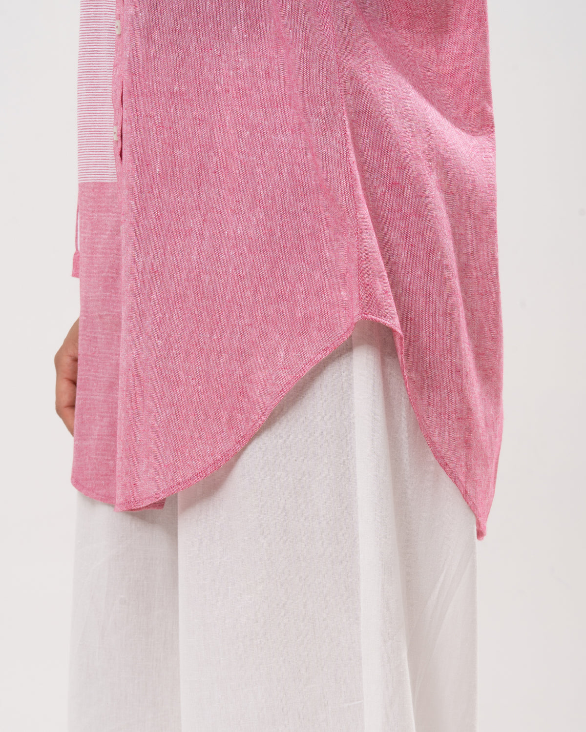 Rose Patchwork Button Shirt