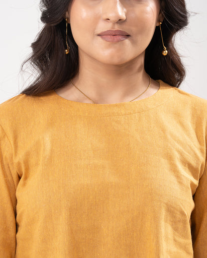 Golden Sunset Kurta