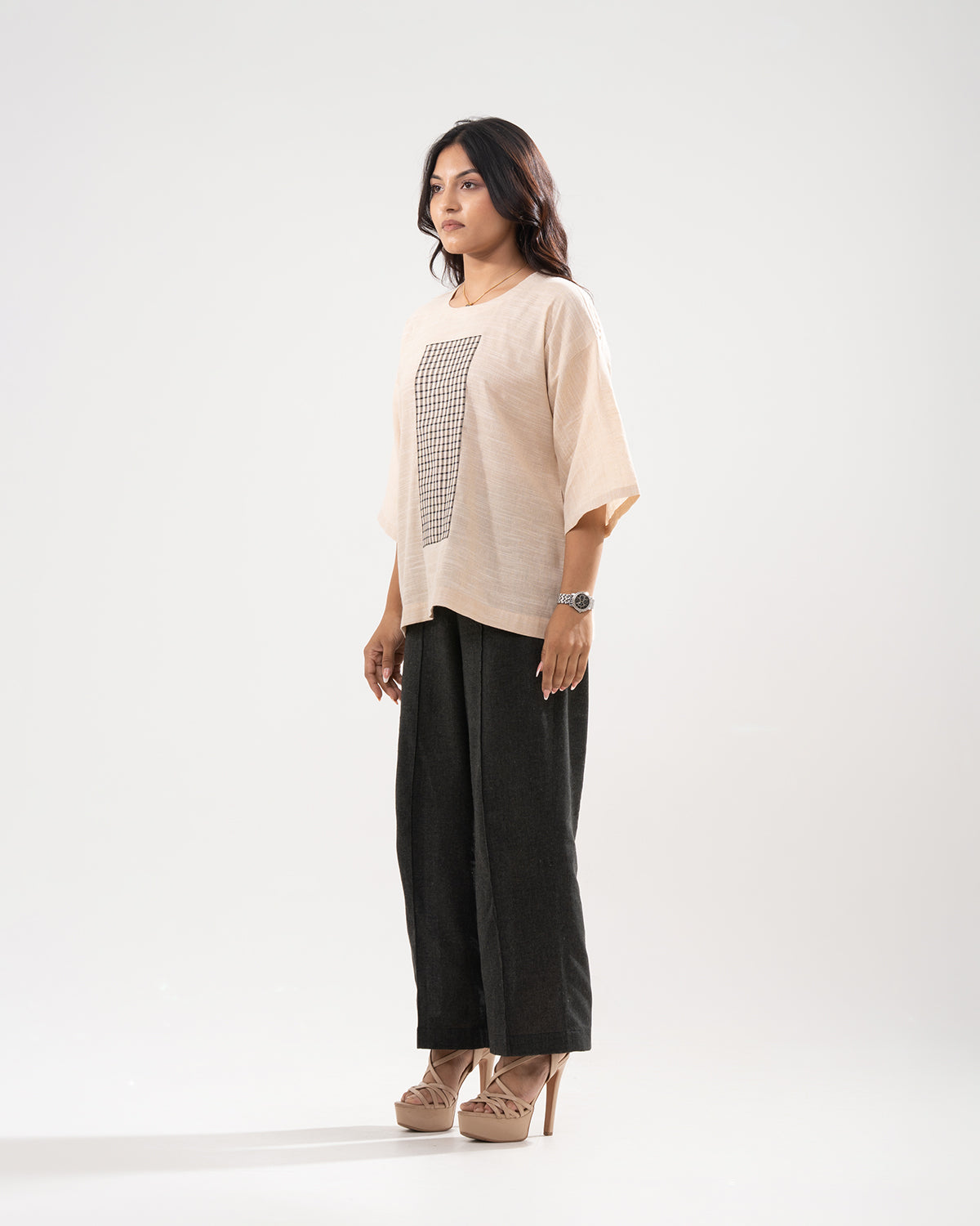 Gingham Charm Top