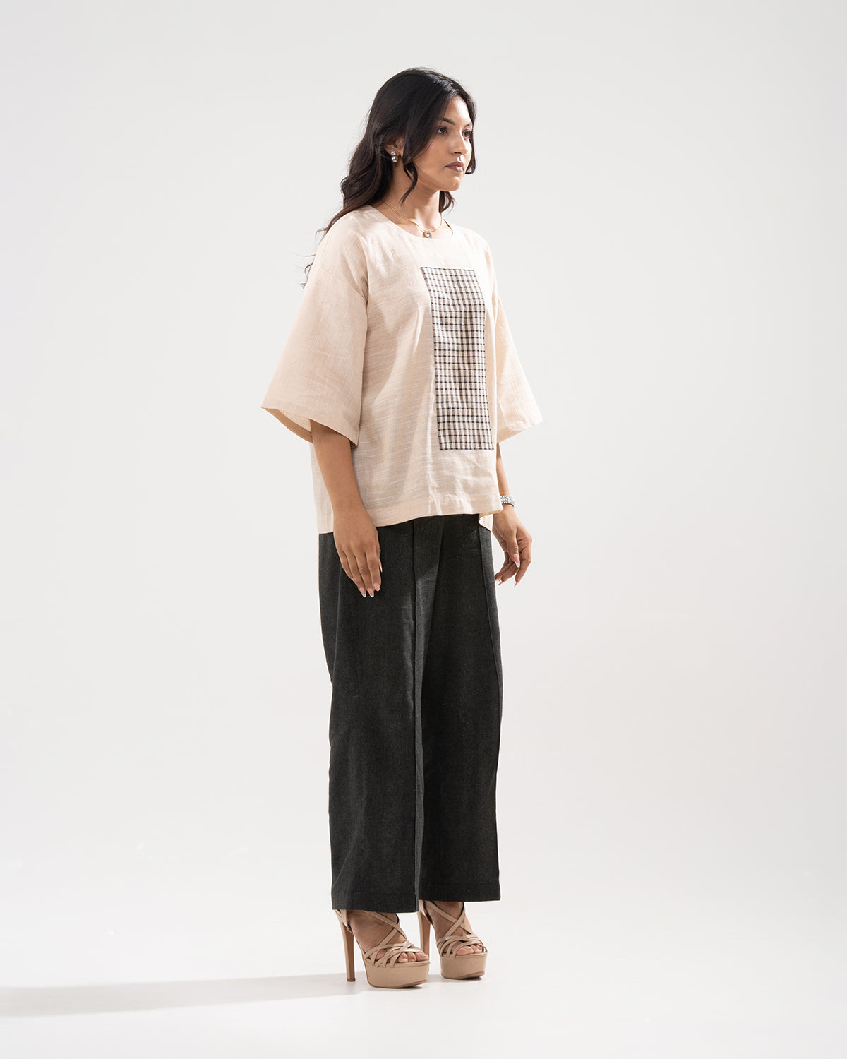 Gingham Charm Top