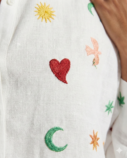 The Stardust Cotton Linen Shirt