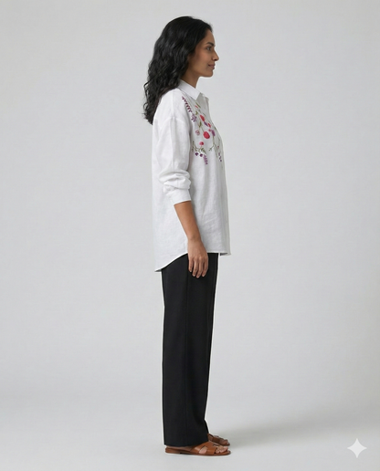 Mystic White Bloom Shirt