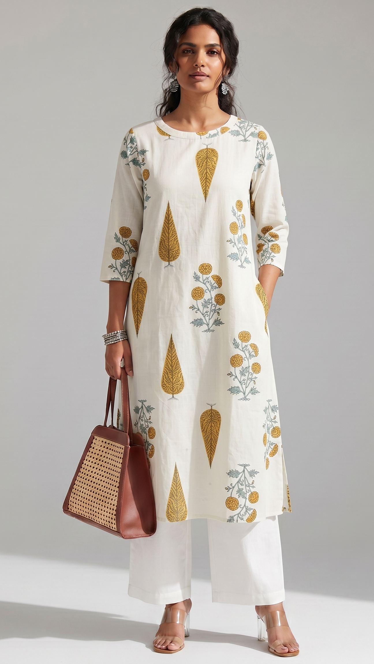 PURE COTTON LONG KURTI