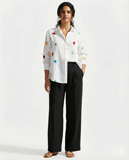 The Stardust Cotton Linen Shirt