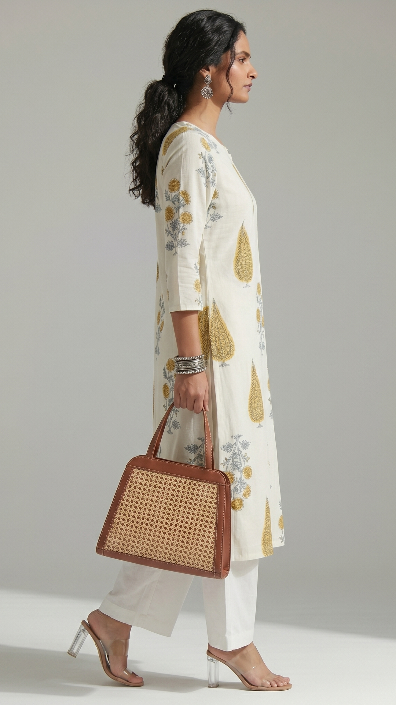 PURE COTTON LONG KURTI