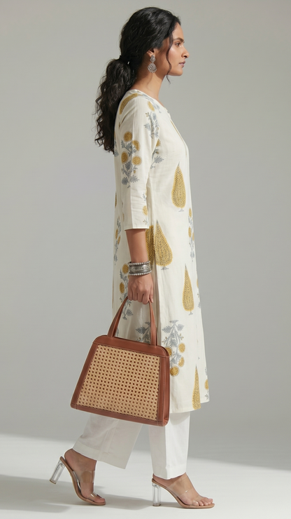 PURE COTTON LONG KURTI