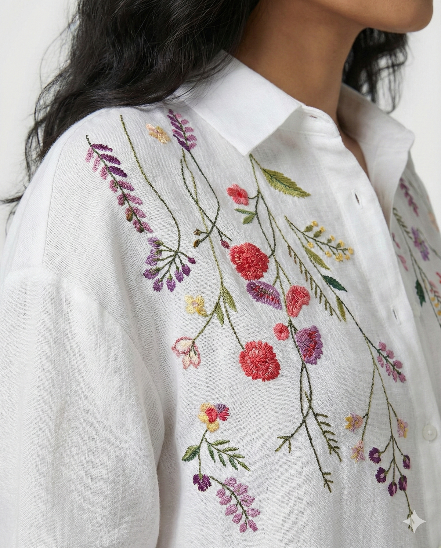 Mystic White Bloom Shirt