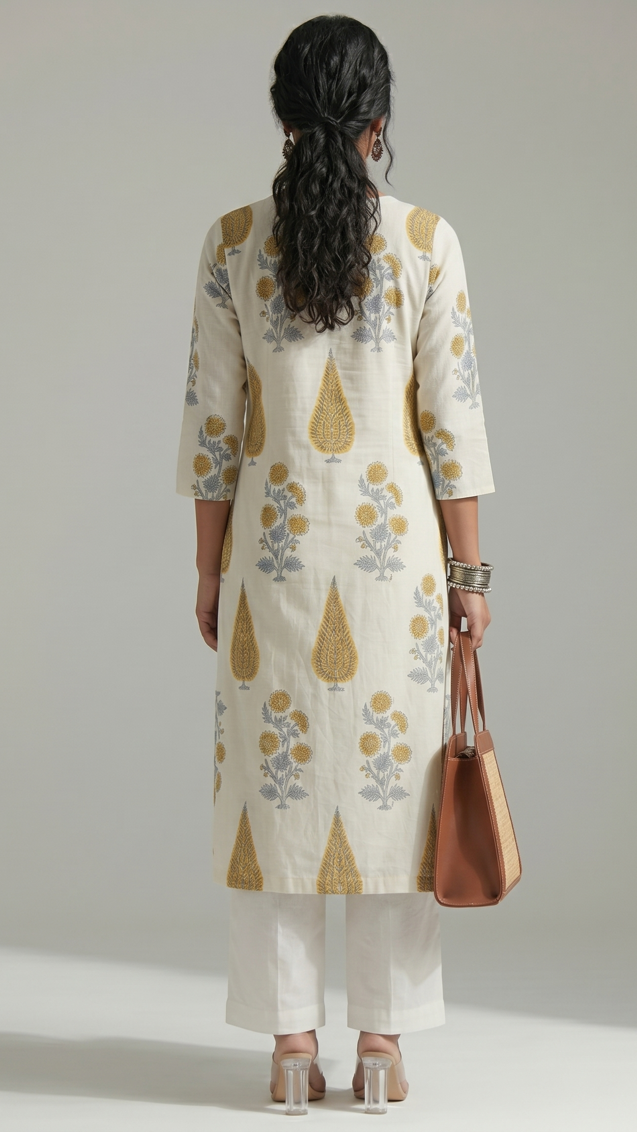 PURE COTTON LONG KURTI