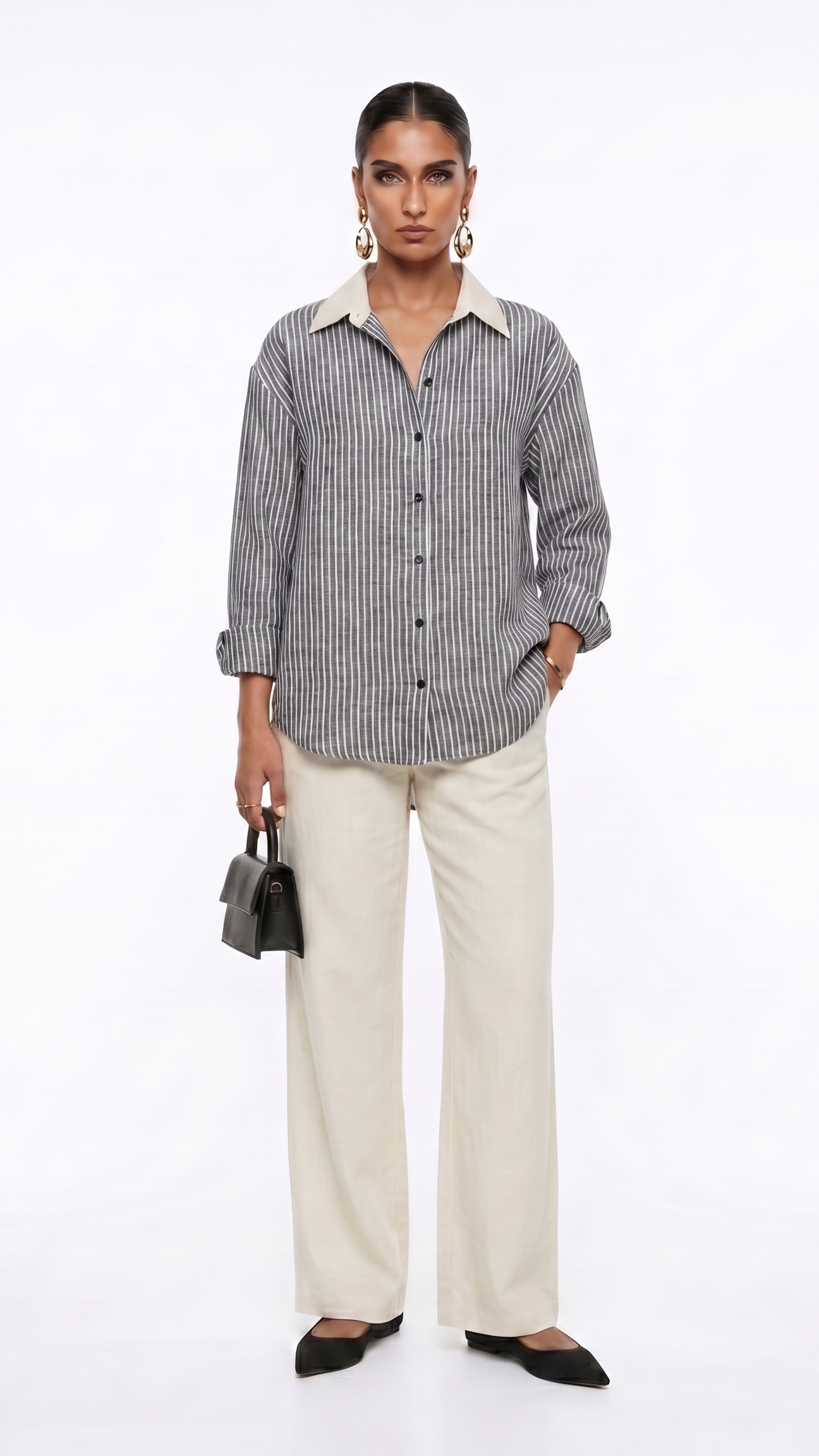 Saanjh Cotton Linen Shirt