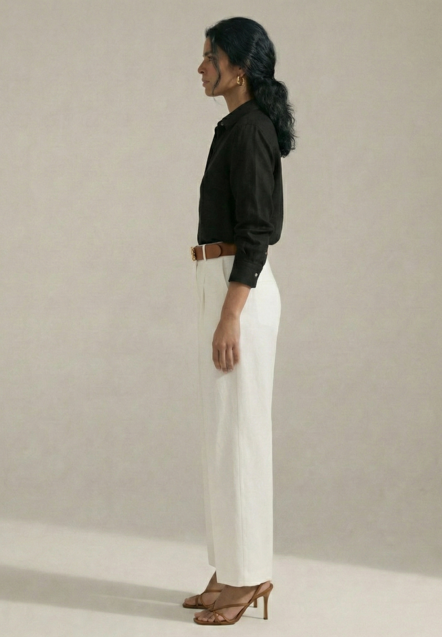 Twilight Wing Cotton Linen Shirt