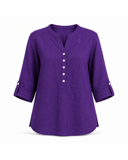 PURPLE PURE COTTON TUNIC