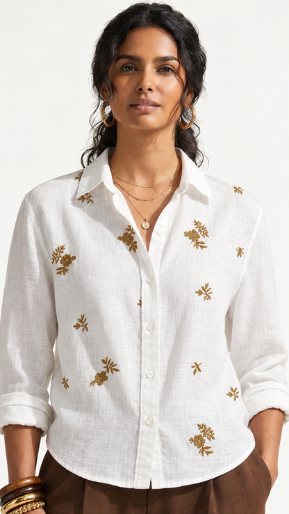 Swarna Petal Shirt