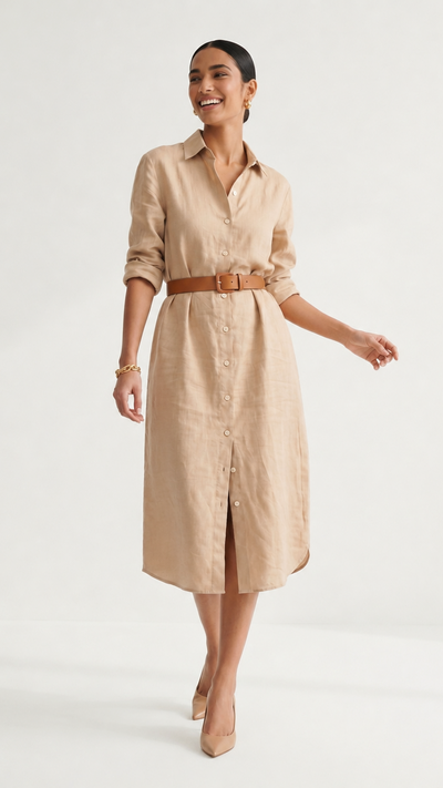 Aira Shirt Dress