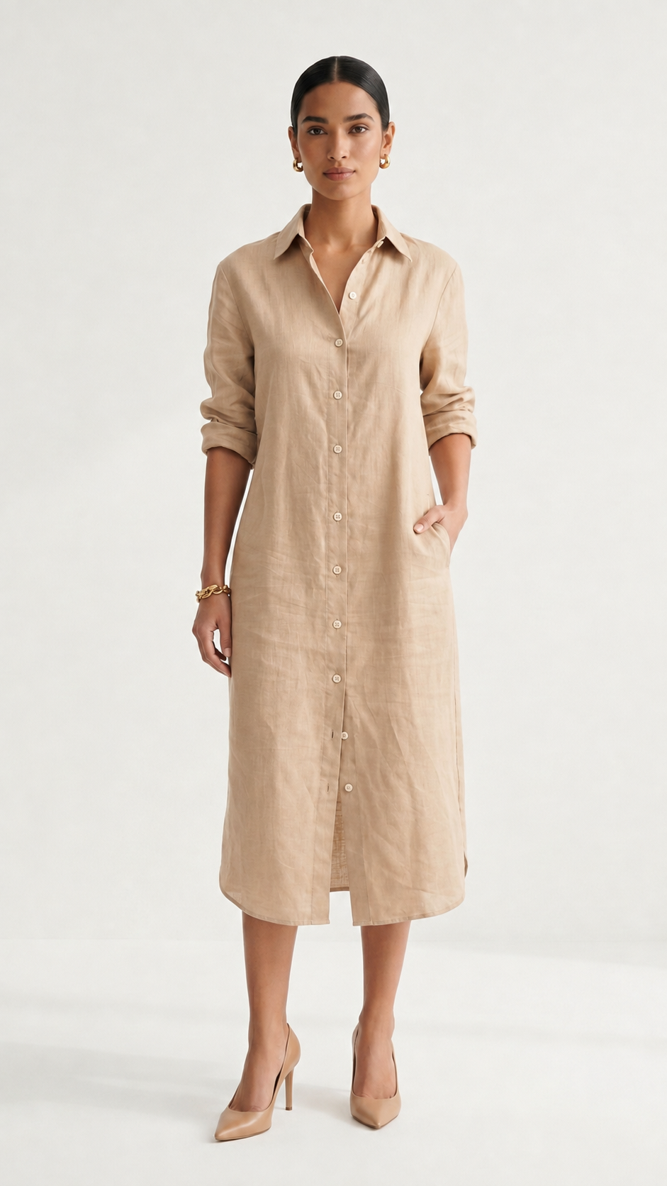 Aira Shirt Dress
