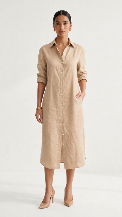 Aira Shirt Dress