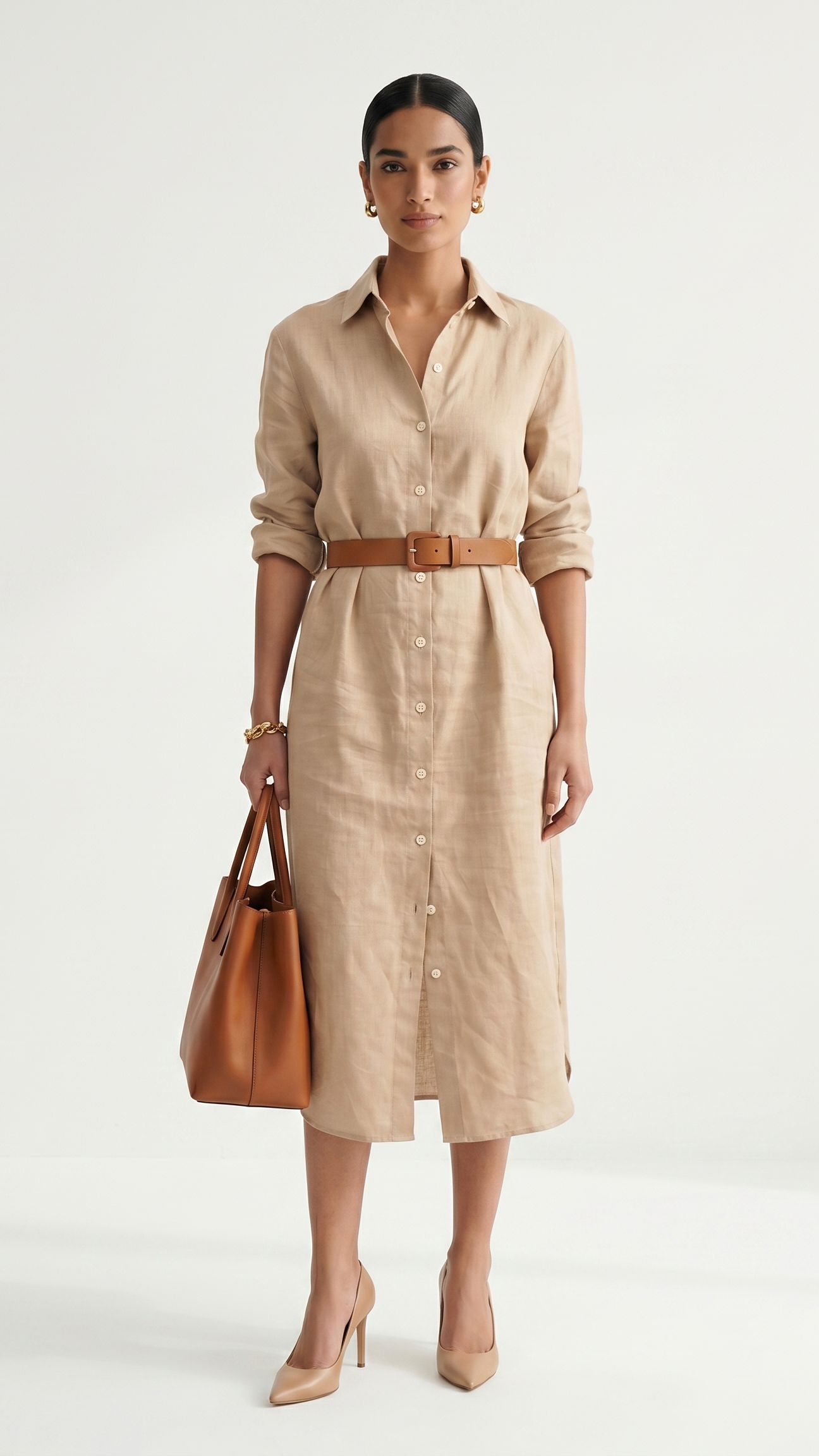 Aira Shirt Dress