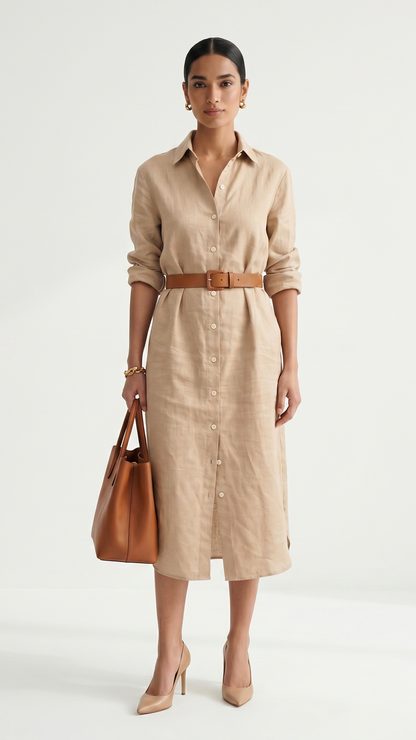 Aira Shirt Dress